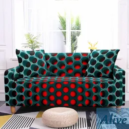Stol t￤cker h￶gkvalitativ mode soffa t￤cker str￤cka flerf￤rgad all-inclusive elastik f￶r vardagsrum smutsiga och dammt￤ta slipcovers