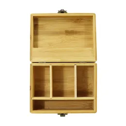 smoke shop smoking accessories case box tobacco pipes Large Wood Storage Case for Multi bong dab rig roll tray