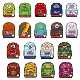 BACKPACK BOYZ Özel Şekilli Çantalar 3.5g Açılıp Kapanabilir Ayakta Mylar Çantalar Çocuklara Uygun Folyo Kese Çantalar