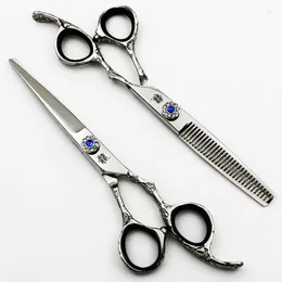 Pollici di forbici professionali set taglieri e diradamento da barbiere cesoie per rose di alta qualità