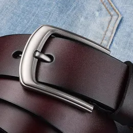 Cintos de alta qualidade, designer de couro genuíno, pin fivela de jeans casual strap cinturones hombre cinto g1400