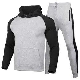 Erkek Trailsits Avrupalı ​​Amerikalı erkekler kadınlar hoodies spor salak sokak sokak giyim moda gündelik kapüşonlu pantolonlar sonbahar kış artı kadife seti g221011