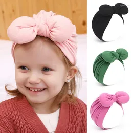 Chapéu de bebê chapéu de menina pura algodão nascida infantil berçário berçário Headwrap FS99