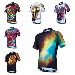 Jaquetas de corrida 2022 Ciclismo Use a camisa de manga curta masculina de verão masculino de moletom de camiseta ao ar livre de roupas ao ar livre