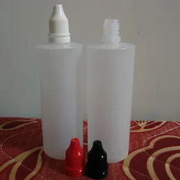 Tamper Evident Lids 120ml Plastic Dropper Bottle 4OZ for Ejuice Liquid