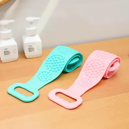 New Home Magic Silikon-Badebürsten, Handtücher, Zurückreiben, Schlamm, Peeling, Körpermassage, Dusche, erweiterter Scrubber, Hautreinigung, Duschbürsten RRE14958