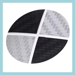 Wheel Covers Black White Carbon Fiber 82Mm 7M Front Rear Emblem 65Mm 67Mm 68Mm Wheel Hub Cap 45Mm Steering Car Sticker Drop Delivery Dhklw