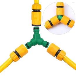 Equipamentos de rega 6 jardim de embalagem Couplador de mangueira rápida 1/2 "final Double masculino TAP Adaptador de ajuste Kit para link para pistola de água