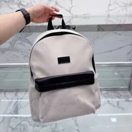 مصمم عالي السعة Canvas Backpack Light Luxury Luxury Luxury Simple عملية عملية للرجال والنساء كلاسيكيات التسوق الشهيرة للتسوق 220213