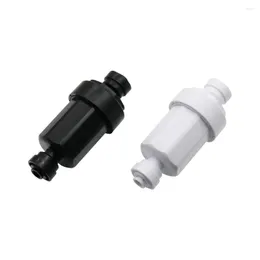 Attrezzature per l'irrigazione Microfiltro a connessione rapida da 1/4 "Filtro per l'acqua con chiusura a slittamento per irrigazione da giardino Purificatore da 40 micron in acciaio inossidabile 316