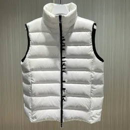 Cenis Designer Men's vest down jacket printed letters Women's puffer vest warm gilet designer size1/2/3/4/5