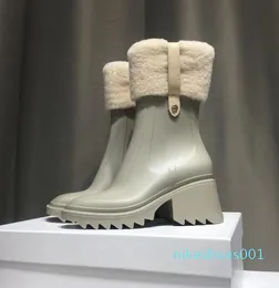 Lüks botlar welly lastik su yağmurları ayakkabı ayak bileği boot bootes boyut 35-40