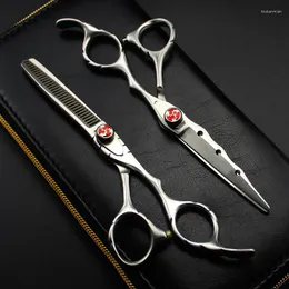 Professional 6 '' JP 440c Steel Matte Cut Hair Scissors Haircut Thinning Barber Makas Cutting Shears Tools Hairdresser