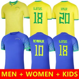 2023 Camiseta de futbol PAQUETA COUTINHO bRAZILS soccer jersey MEN WOMEN KIDS 22 23 brasil maillots MARQUINHOS VINI JR ANTONY SILVA DANI ALVES football shirt