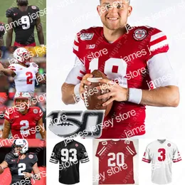 American College Football Wear Nebraska Cornhuskers Fußballtrikot Casey Thompson Anthony Grant Trey Palmer Ajay Allen Nate Boerkircher Chancellor Brewington N.