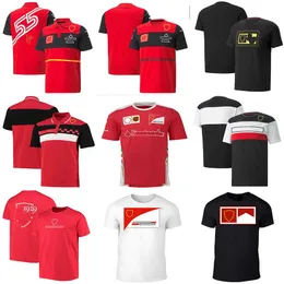 2022 Ny Formula Breattable 1 Motorsport F1 T-shirt Racing Team T-shirts Bilfans Casual Polo Shirt Summer Car Shirts Plus Size Custom