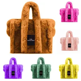 Marc tote çanta akşam çantaları tasarımcı totes marc el çantaları peluş bagwomen el çantası omuz çantası çapraz çanta ins moda sebze sepeti 220913