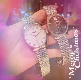 Superior de qualidade rel￳gio masculino Mec￢nico autom￡tico 904L A￧o inoxid￡vel 5tm Espelho de vidro ￠ prova d'￡gua Calend￡rio Skeleton Business Switzerland Wristwatch Gifts