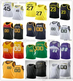 Printed Basketball Nickeil Alexander-Walker Jerseys Rudy Gay Udoka Azubuike 8 Vanderbilt Stanley Johnson Ochai Agbaji Kessler Bolmaro Fontecchio Cody Zeller Men's