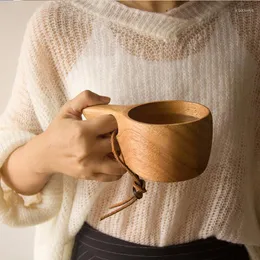 Tassen, 1 Stück, kreative Tasse, Holz, Kaffee, Gummi, Holz, praktisch, nordisches Wasser