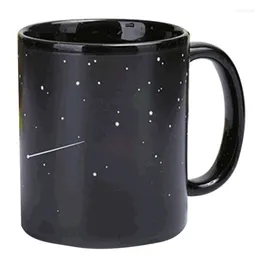 Mugs Ceramic Cups Changing Color Mug Milk Coffee Friends Gifts Student Breakfast Cup Star Solar System