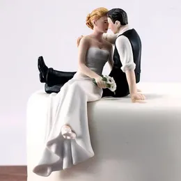 Decorazione per feste favore e decorazione del matrimonio-Look of Love Bride Groom Coppia di figurine TopParty