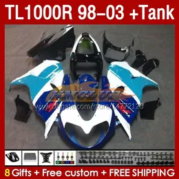 Обтекание танк для Suzuki Srad Blue Glossy TL-1000 TL 1000 R 1000R 98-03.