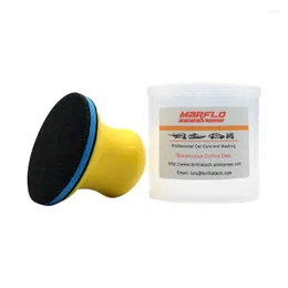 Car Sponge MARFLO Sponges Cloths Brushes Auto Detailing Tools Special Brush For Room Clean Seat With Pu Applicator Bar