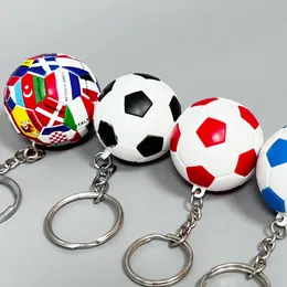 Collectable 2022 World Cup football charm keychain fan souvenir peripheral small gift sports wine bar event gift