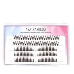 DIY Eyelashes Extention Cluster Lashes 3D Effect Individual Eyelashes Segmented Natural Wispy False Eyelash