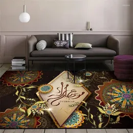 Carpets Fashion Middle East Arab Islamism Ramadan Festival Dream Lighthouse 3D Print For Living Room Bedroom Area Rugs Kitchen M