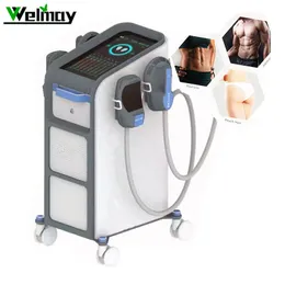 Hiemt EMS RF Sculpting Machine 2022 Slimming Magnetic Muscle Stimulation Butt Lifting Abdominal 4 HANDLAR KADAR BODY SCULPT Form Beauty Ems Fitness Equipment