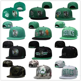 Basketball Adjustable Caps Sun Summer Snapback Hats Marcus Smart Grant Williams Derrick White Team Black Green Grey Fitted Knitted Casquette