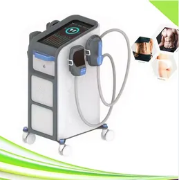 massageador ems máquina de escultura fina 4 almofadas estimulador muscular elétrico eletro ems rf acupontos bioelétricos corpo esculpir dispositivo de beleza