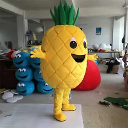 Reklam ananas maskot kostymer jul fancy fest kl￤nning tecknad karakt￤r outfit kostym vuxna storlek karneval p￥skreklam