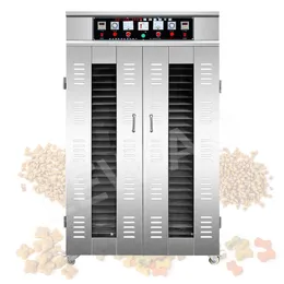 Kommersiella 40 brickor Torkmaskin Industriell frukt Vegetabilisk torktumlare Mushroom Herbs Tea Dehydrator