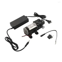 Vattenutrustning DC12V 100W Membran Vattenpump Högt tryck Elektriskt Reflux Garden Irrigation Car Washing Misting Spraying System