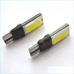 Bulbos de carro CANBUS ERRO T10 194 168 501 W5W SMD COB 6CHIP LED High Power Car Wedge Lights Parking BB Lamp DC 12V Drop Deliver