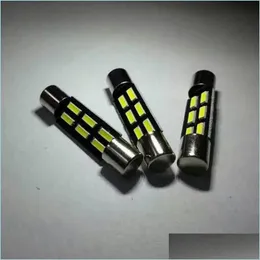Car Bulbs Led Bb Car Light 28Mm 31Mm T6.3 4014 Smd 6 Festoon Dome Interior Lamp Ceiling Panel Drop Delivery 2022 Mobiles Motorcycles Dhbwp