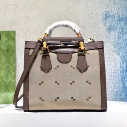 luxurys Designer Handbags Women Slub Handle Totes Classic leather Totes wallet Lady Outdoor travel Big Capacity Shopping Tote