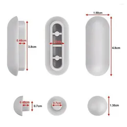 Coprisedili per WC Guarnizione antiscivolo Cuscino antiolio Tamponi Paraurti Cuscinetti in gomma di ricambio Accessori per il bagno