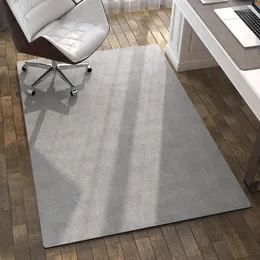 Dywany biurowe krzesło komputerowe Ochrona ochrony ochrony na twardą deskę na podłogę Mata salon sypialnia badanie dywan anty-scratch wycisz