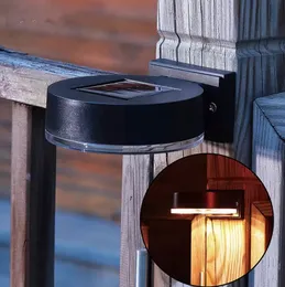 Solar Garden Lights Outdood Wodoodporne LAMPA STEP LAMPKA STAPA BIAŁY Zimny ​​biały oświetlenie dekoracyjne Automatyczne/wyłączane na schody ogrodzenie patio ip44