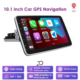 GPS Navigator10 tum stor skärm Singel spindelhuvud Android Universal Locomotive Navigation Reversing Image All-in-One Machine