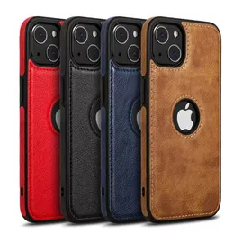 2022 New Business Leather Case Soft TPU Comple Comple Cover for iPhone 14 13 12 Mini 11 Pro Max X XR XS Max 8 7 6S