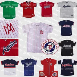 Baseball Jerseys new College Baseball Wears 2021 Caballero Mexicali de Jalisco Aguacateros de Michoacan Tomateros de Culiacan Casaca Oficial CLN Azul Caballe