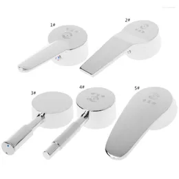 Set di accessori per il bagno Lavabo cromato Maniglia per rubinetto Valvola di commutazione Accessori per la cucina del bagno