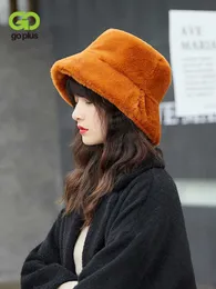Beanie/Skull Caps goplus vinter kvinnors hatt avslappnad svart hatt för tjej sombreros de mujer czapka zimowa damska gorros de invierno l221013