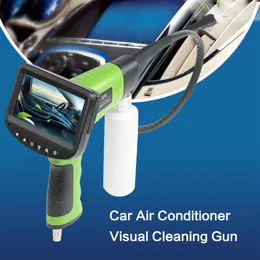 Car Washer Air Conditioner Cleaning Gun Pipeline Inspection Camera LCD Display For Automobile Engines Conditioners Washing Cleaner