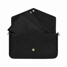 Torby wieczorowe Oryginalne wysokiej jakości luksusowe Projektanci torebki torebka kobieta moda monogramów multi pochette łańcuch crossbody crossbody z pudełkiem